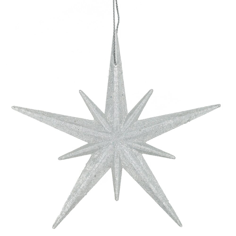 Украшение новогоднее "Звезда", L11,5 W1 H11,5 см