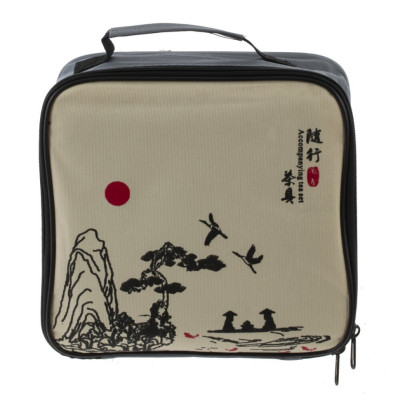 Набор для чайной церемонии на 4 персоны, L23 W22,5 H10,5 см