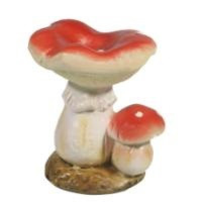Декоративная садовая фигурка "Мухоморчики"    