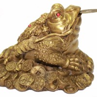 Декоративная фигурка "Жаба Фен-Шуй"
