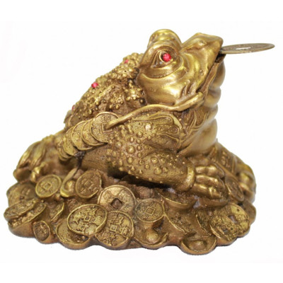 Декоративная фигурка "Жаба Фен-Шуй" 