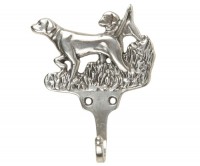 Латунный крючок для одежды "Собаки"