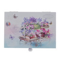 Шкатулка для украшений музыкальная "Прекрасный сад"