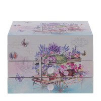 Шкатулка для украшений музыкальная "Прекрасный сад"