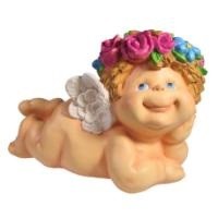 Декоративная фигурка "Ангелок лежит"              