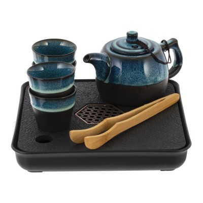 Набор для чайной церемонии на 4 персоны., L23 W22 H11,5 см