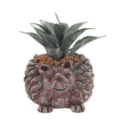 Цветочная композиция "Суккулент", L14 W12 H12 см,