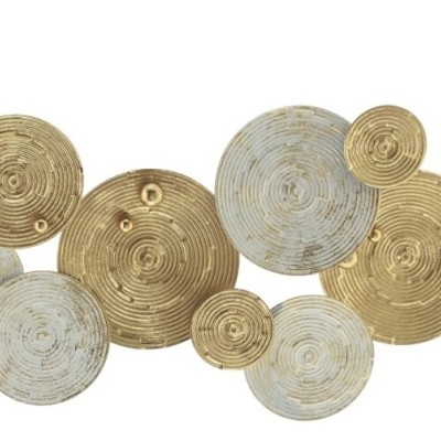 Панно "Круги", L140 W5,7 H54,5 см