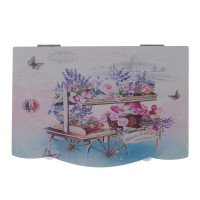 Шкатулка для украшений музыкальная "Jardin"