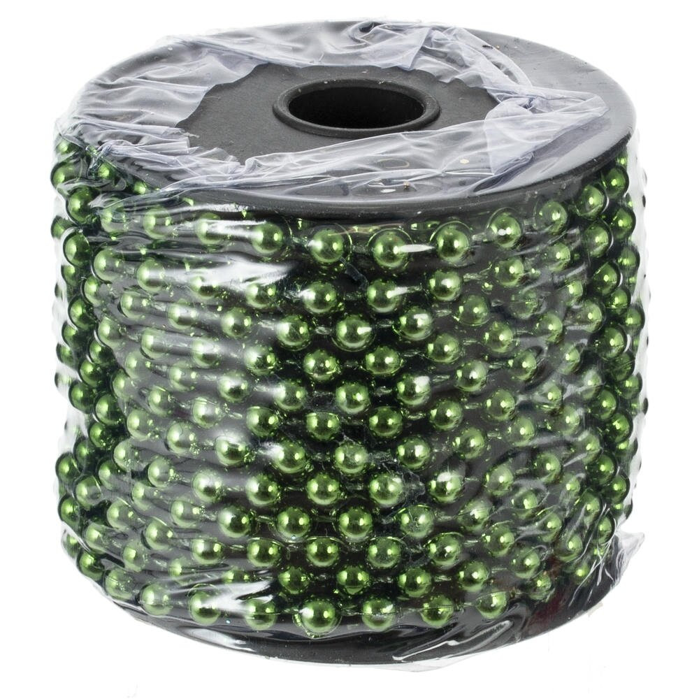 Украшение новогоднее "Бусы", D 0.5 см, L1000 W0,5 H0,5 см