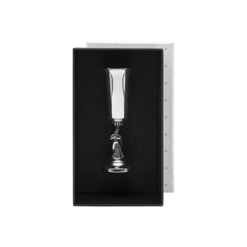 Рюмка "Марья" посеребренная полированная с чернением Рюмка "Марья" посеребренная полированная с чернением