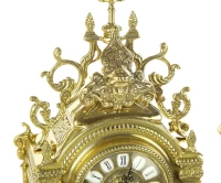 Каминные часы с двумя канделябрами "Луиджи"