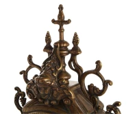 Каминные часы с двумя канделябрами "Луиджи"