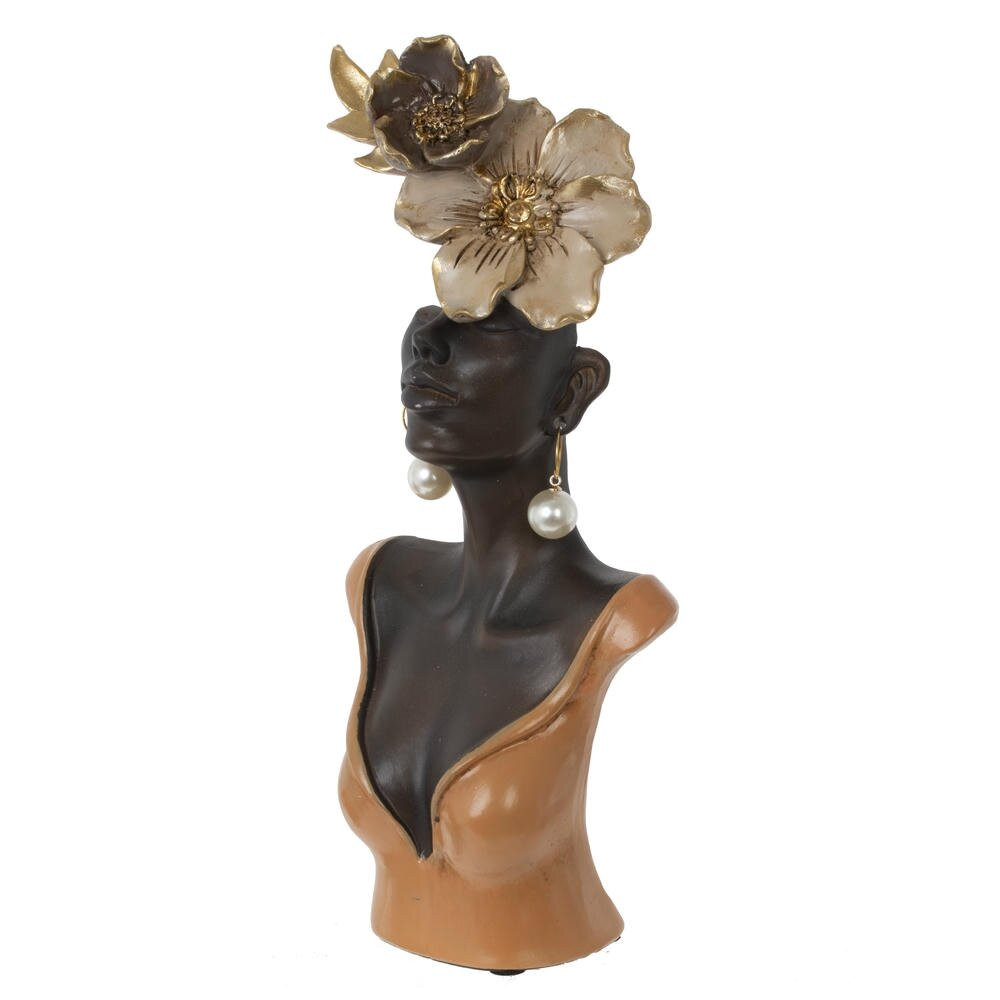 Фигурка декоративная "Африканка", L11 W5 H25 см