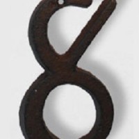 Цифра дверная "8"