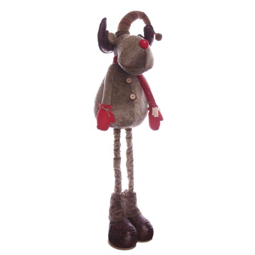 Игрушка набивная "Лось" (телескопич.), L42 W32 H155 см