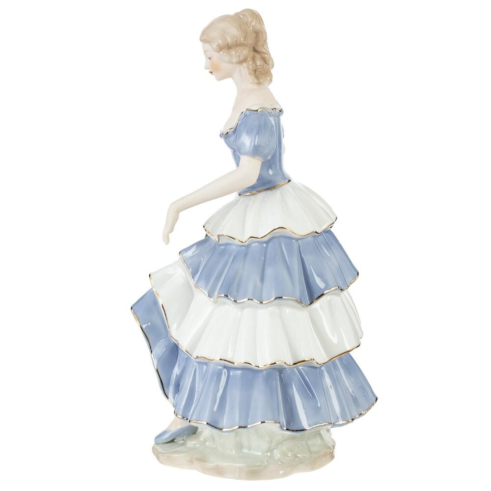 Фигурка декоративная "Девушка", L16,5 W15,5 H31 см