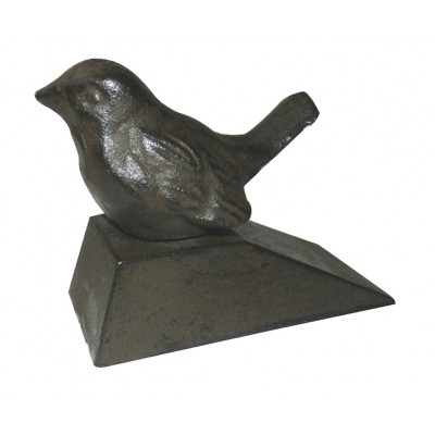 Дверной упор "Воробей на подставке"