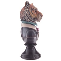 Фигурка декоративная "Тигр", L14 W11 H24,5 см