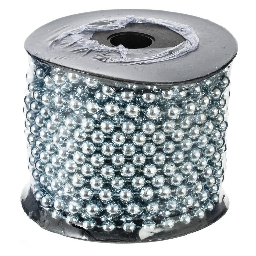Украшение новогоднее "Бусы", D 0.6 см, L1200 W0,6 H0,6 см