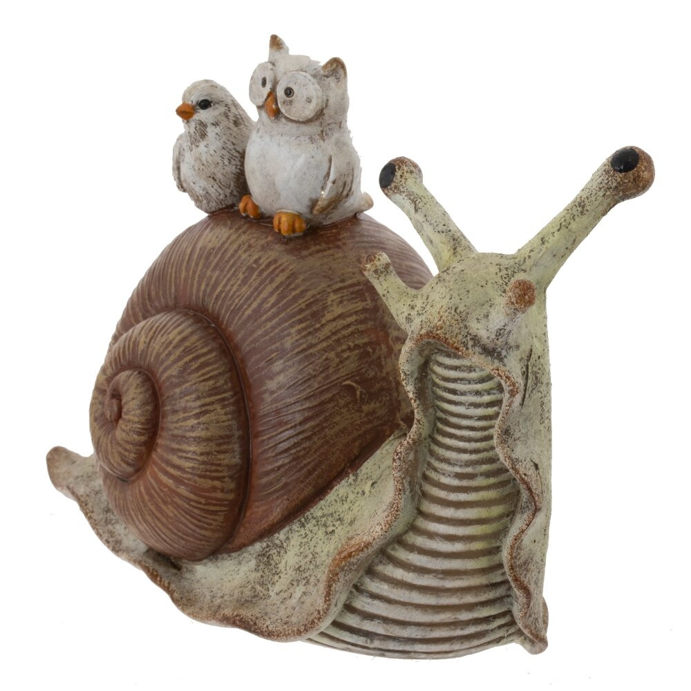 Фигурка декоративная "Улитка", L14,5 W7 H10,5 см
