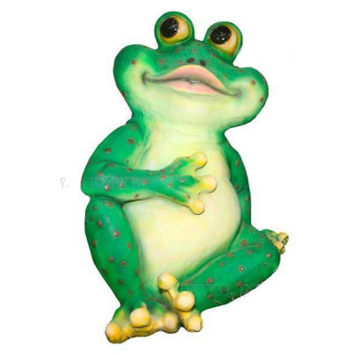 Декоративная садовая фигурка "Лягушка-великан"