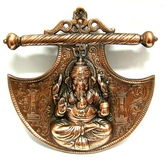 Панно Ганеш 28см силумин