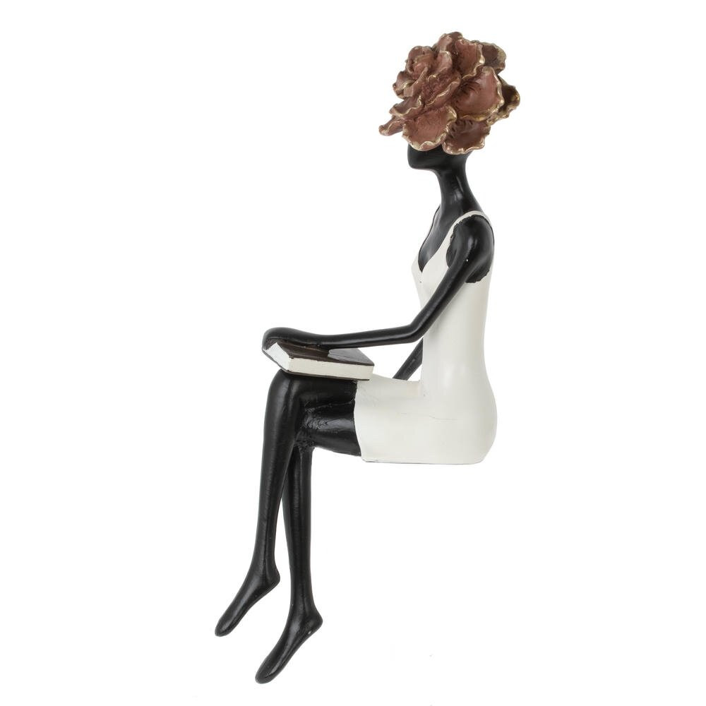 Фигурка декоративная "Африканка", L11 W11 H40 см