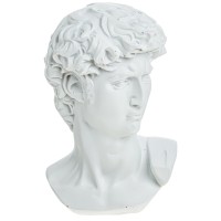 Фигурка декоративная "Голова Давида", L9 W9 H14,5 см