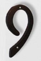 Цифра дверная "9"