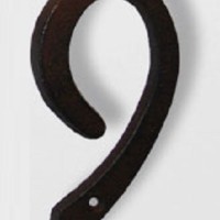 Цифра дверная "9"