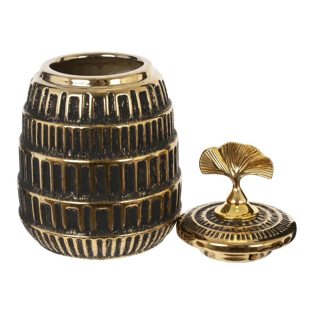 Ваза с крышкой, 1600 мл, L15 W15 H25 см