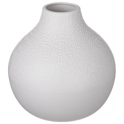ВАЗА КОЛЛЕКЦИЯ "ЖЕМЧУЖИНА" 20*20*21.6СМ ЦВЕТ:БЕЛЫЙ