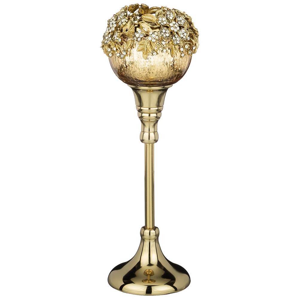 ПОДСВЕЧНИК "БОХО" ДИАМЕТР=6 СМ. ВЫСОТА=26 СМ (КОР=12ШТ.)