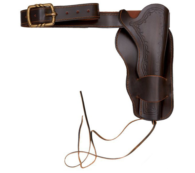 Патронташ ковбойский с 1 кабурой