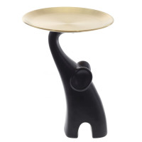 Набор из 2-х фигурок "Слоны" с подносом, L20 W20 H27,5 см