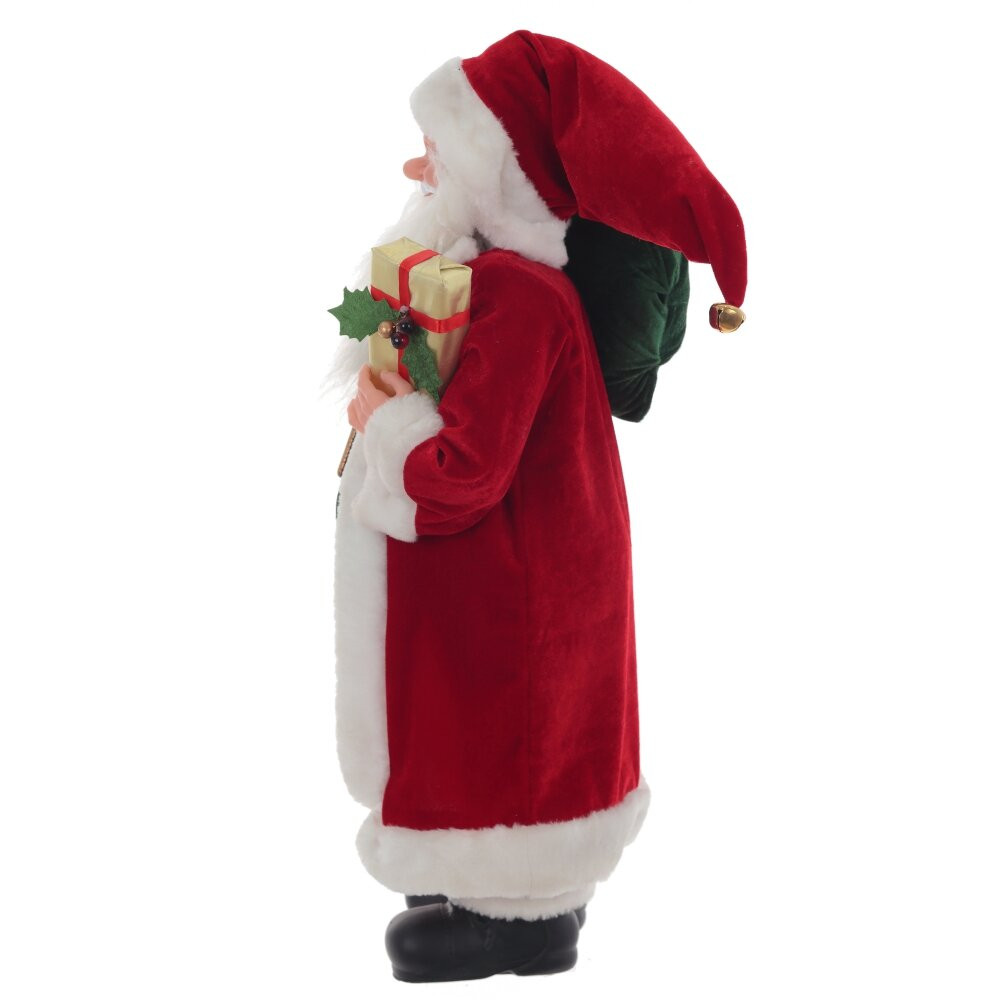 Дед Мороз, L34 W23 H79 см (полка 59 см.)