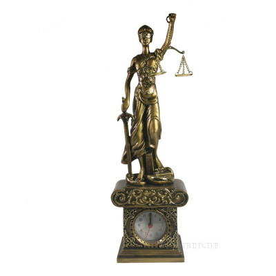 Интерьерные часы "Богиня правосудия"                      