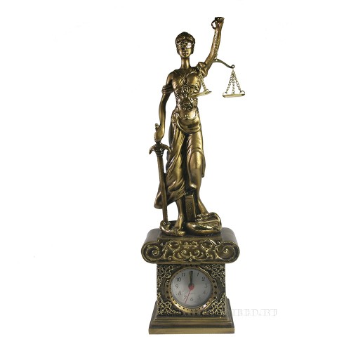 Интерьерные часы "Богиня правосудия"                      