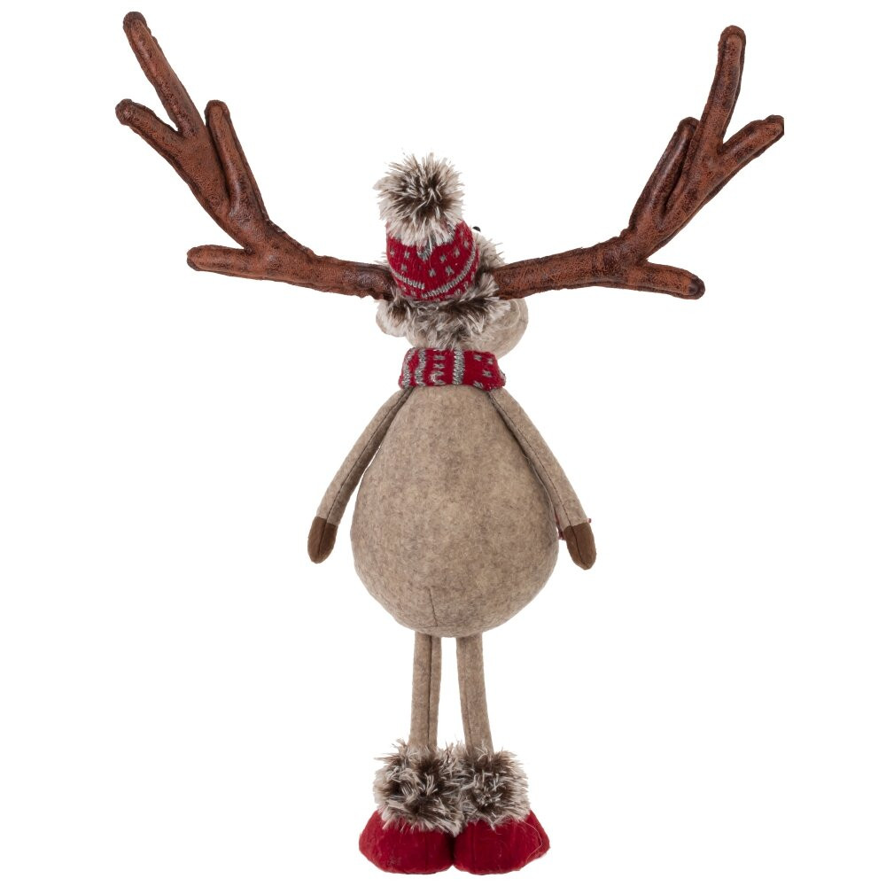 Игрушка набивная "Олень", L24 W13 H55/43 см, 2в.