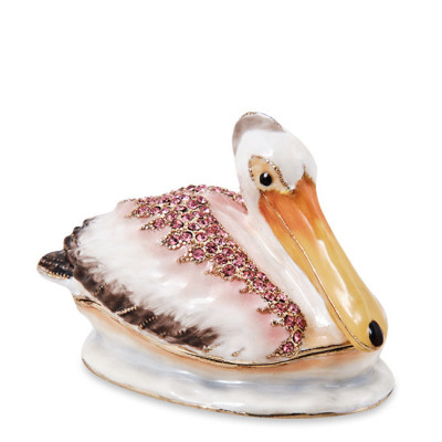 JB- 05 Шкатулка "Пеликан розовый"