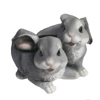 Кашпо декоративное "Два зайца"