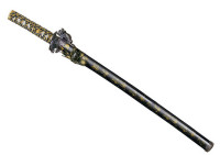 Самурайская катана "Голова дракона"             