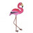 Декоративная садовая фигурка "Птица Фламинго"             