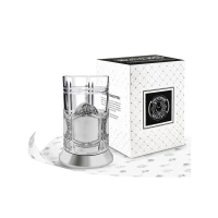 Набор для чая посеребренный "Обезличенный"