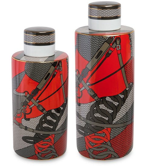 IG-206 Ваза декоративная "Упряжка" (набор из 2 шт)