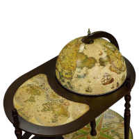 Глобус-бар "Ночное Небо" напольный со столиком d 40