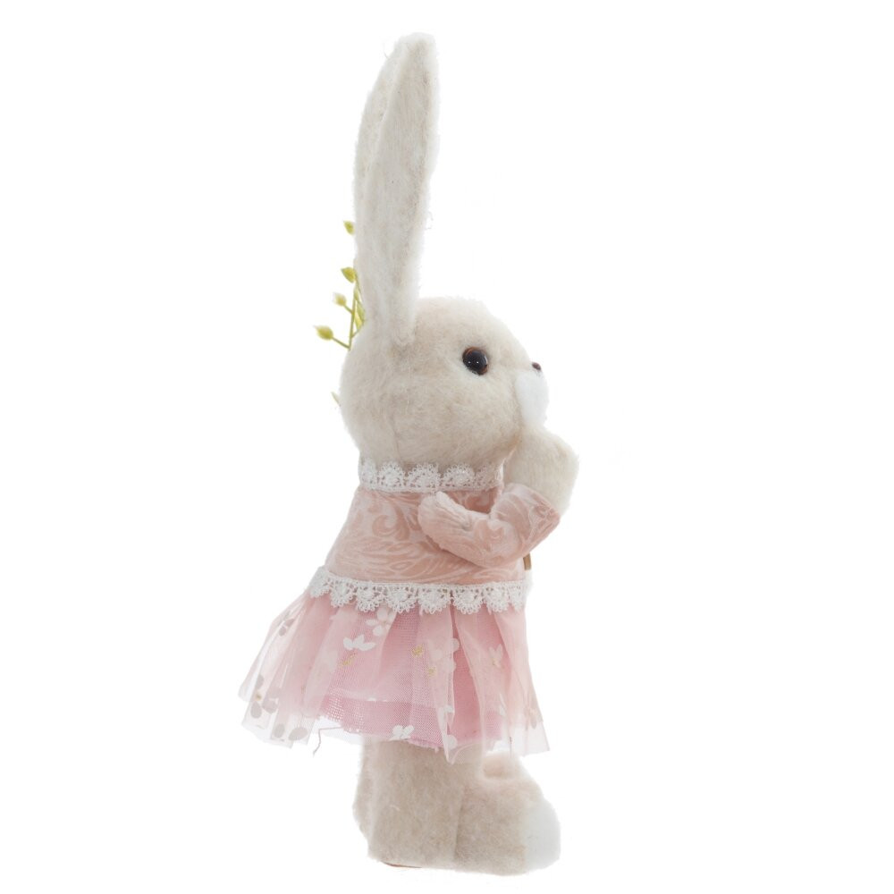 Фигурка декоративная "Зайка", L9,5 W10 H32 см