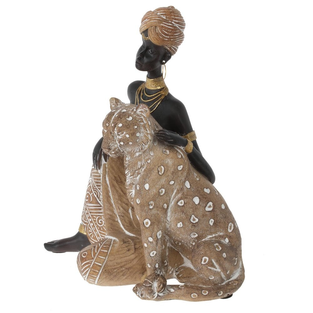 Фигурка декоративная "Африканка", L17 W14 H23 см