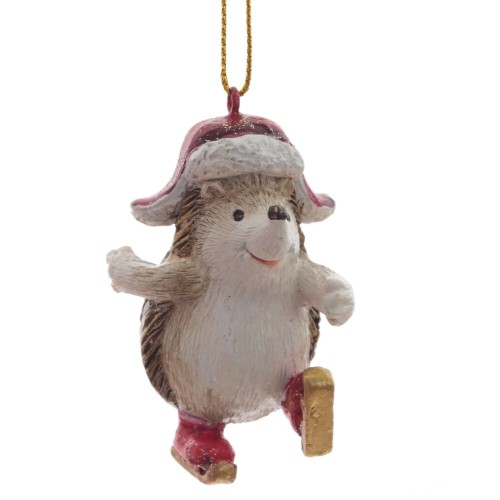 Изделие декоративное подвесное "Ёжик", L4 W4 H6 см, 2в.